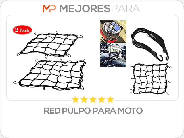 red pulpo para moto