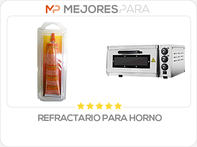 refractario para horno