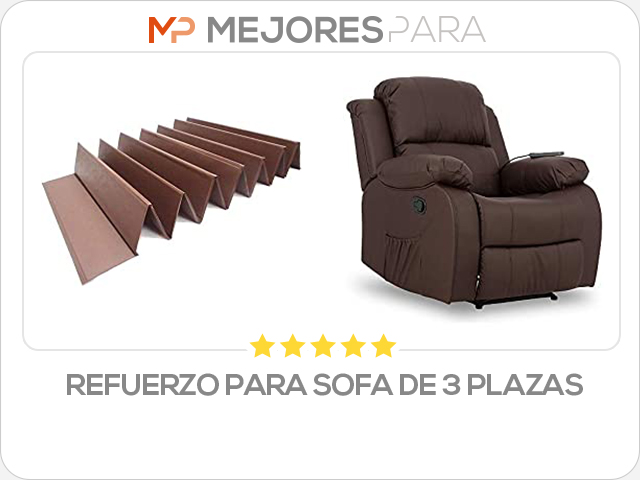 refuerzo para sofa de 3 plazas