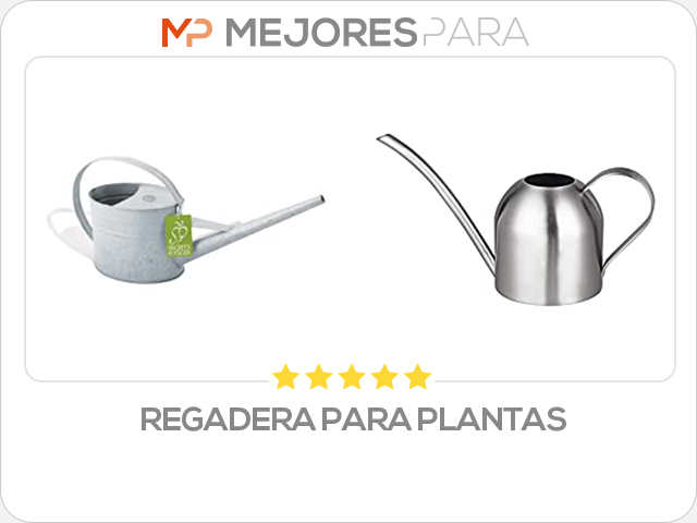 regadera para plantas