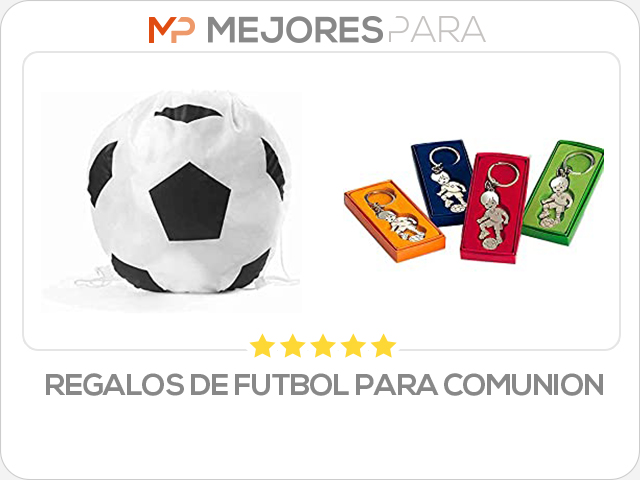 regalos de futbol para comunion