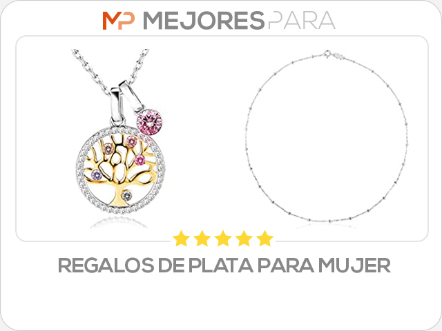 regalos de plata para mujer