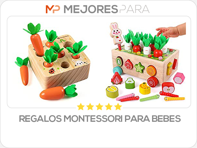 regalos montessori para bebes