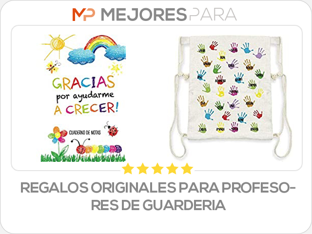 regalos originales para profesores de guarderia