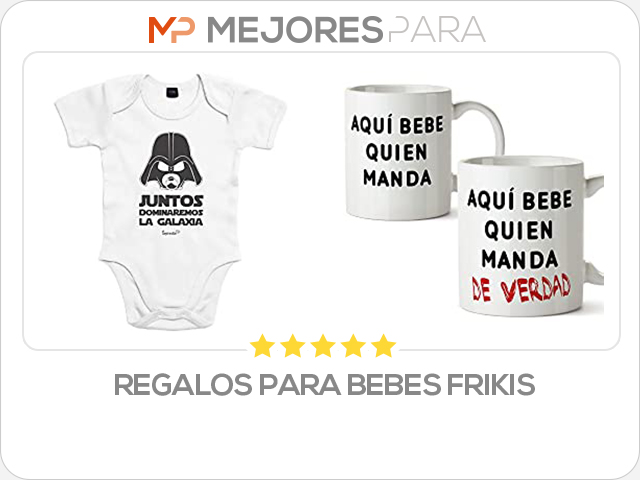 regalos para bebes frikis