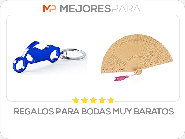 regalos para bodas muy baratos