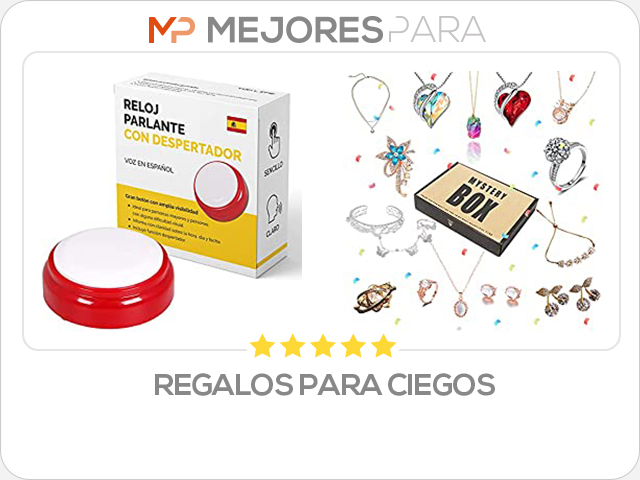 regalos para ciegos