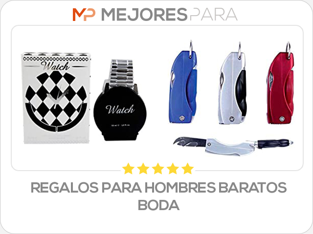 regalos para hombres baratos boda