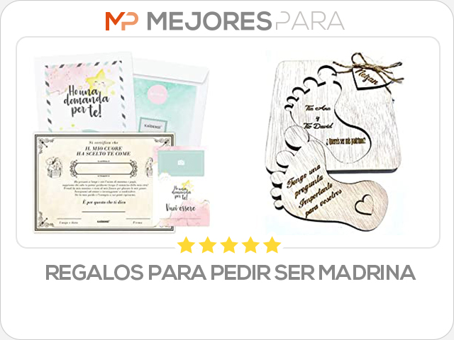 regalos para pedir ser madrina