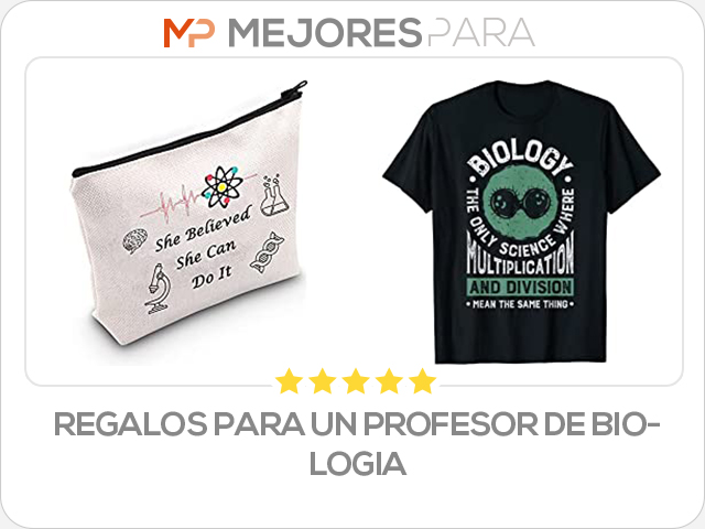 regalos para un profesor de biologia