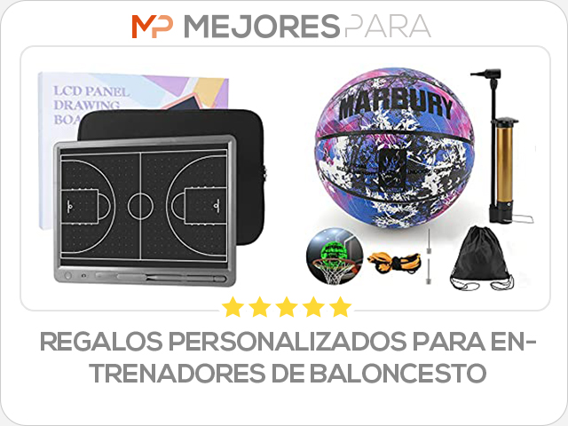 regalos personalizados para entrenadores de baloncesto