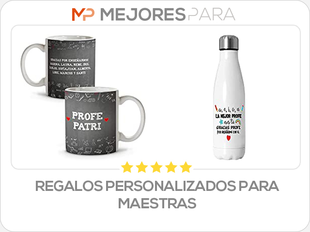 regalos personalizados para maestras