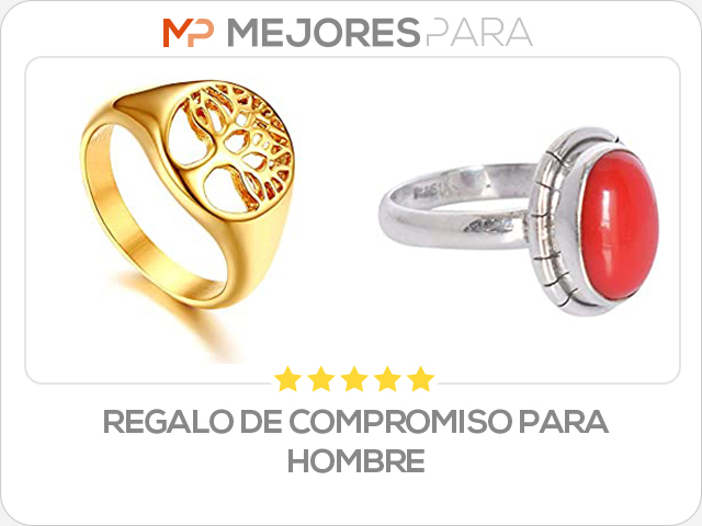 regalo de compromiso para hombre