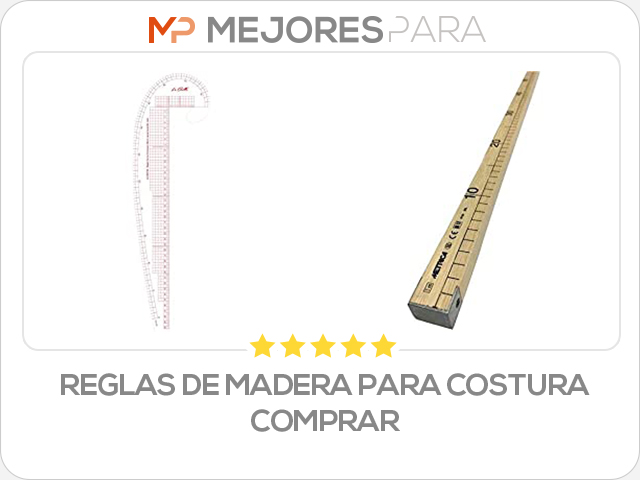 reglas de madera para costura comprar