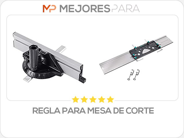 regla para mesa de corte