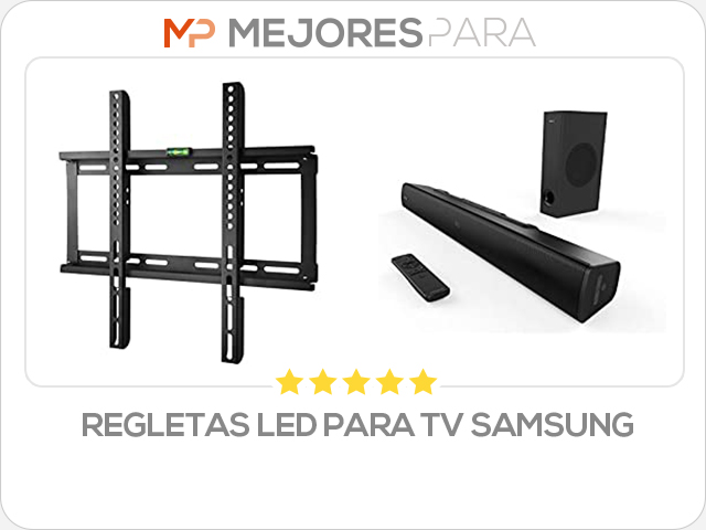 regletas led para tv samsung