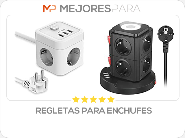 regletas para enchufes