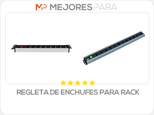 regleta de enchufes para rack