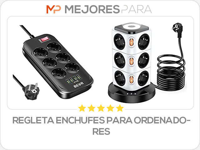 regleta enchufes para ordenadores