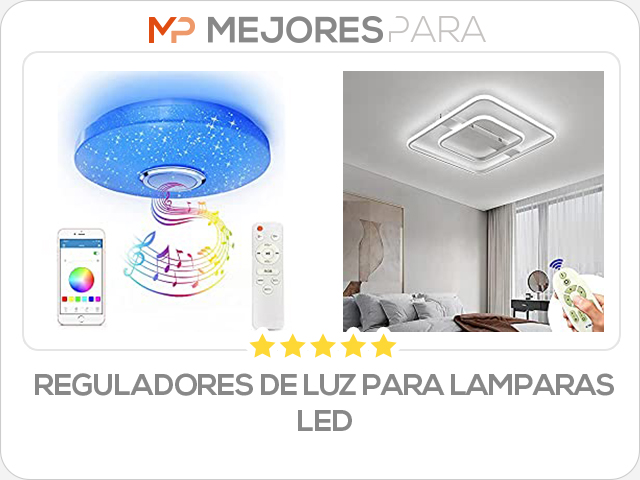 reguladores de luz para lamparas led