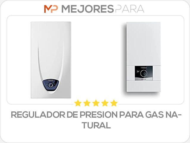 regulador de presion para gas natural