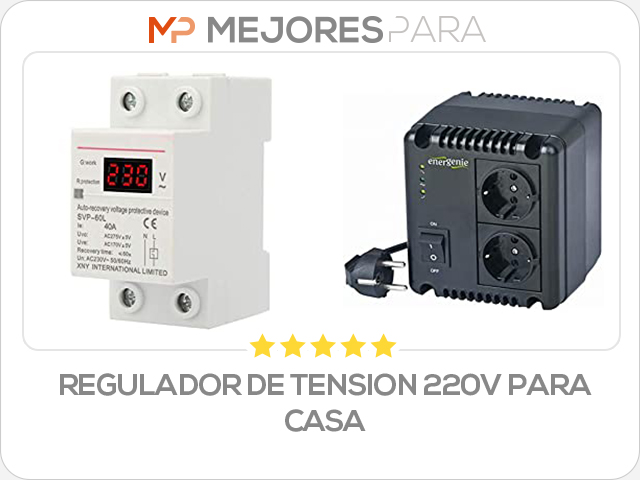 regulador de tension 220v para casa