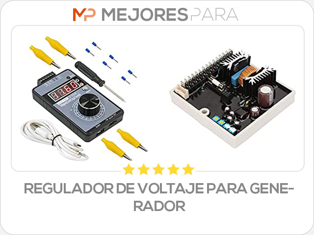 regulador de voltaje para generador