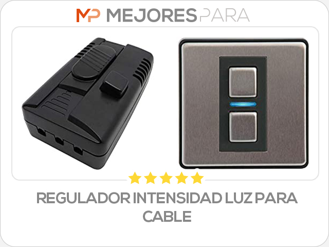 regulador intensidad luz para cable