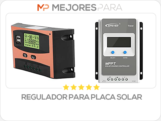 regulador para placa solar