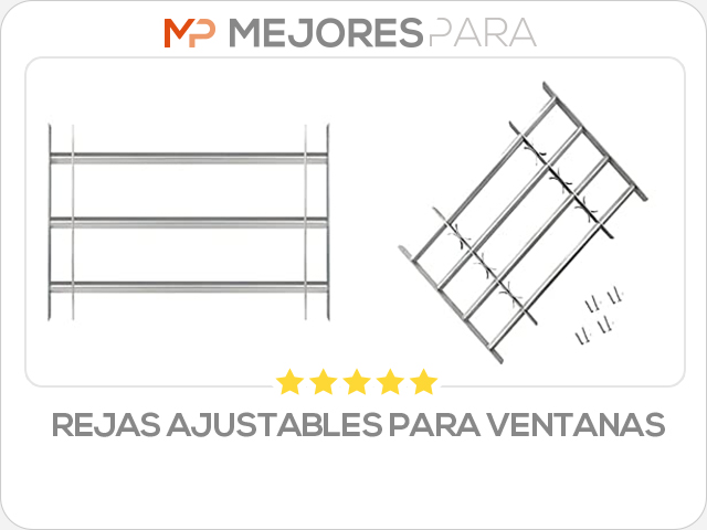 rejas ajustables para ventanas