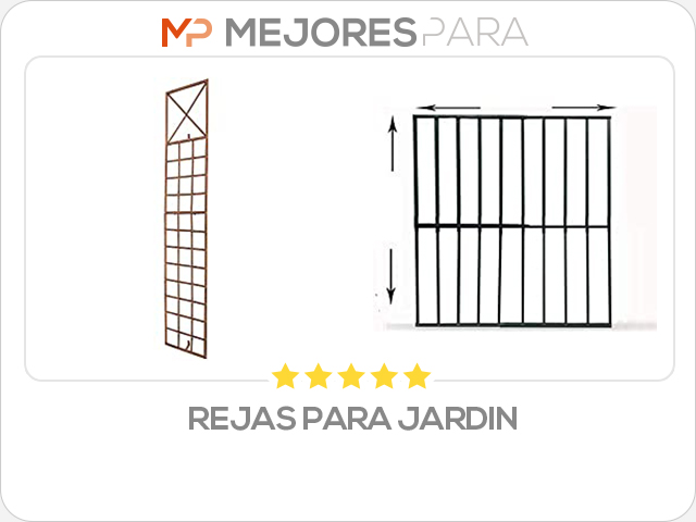 rejas para jardin