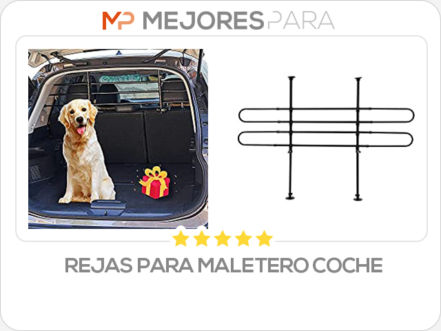 rejas para maletero coche