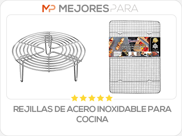 rejillas de acero inoxidable para cocina