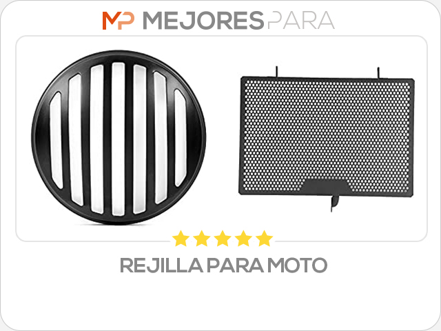 rejilla para moto