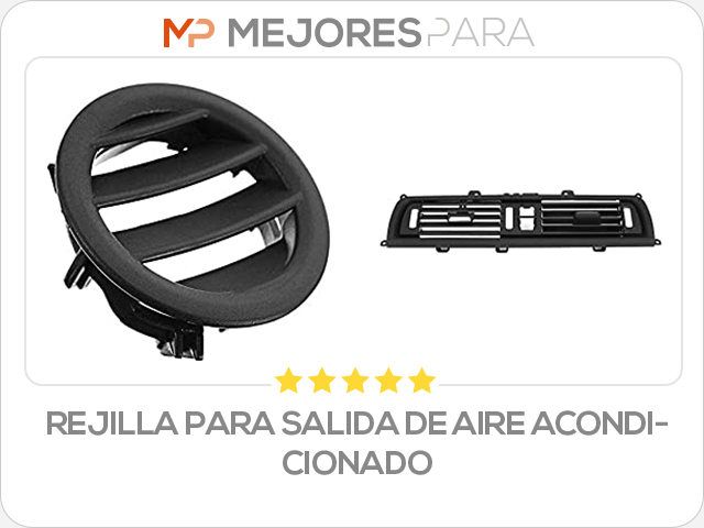 rejilla para salida de aire acondicionado