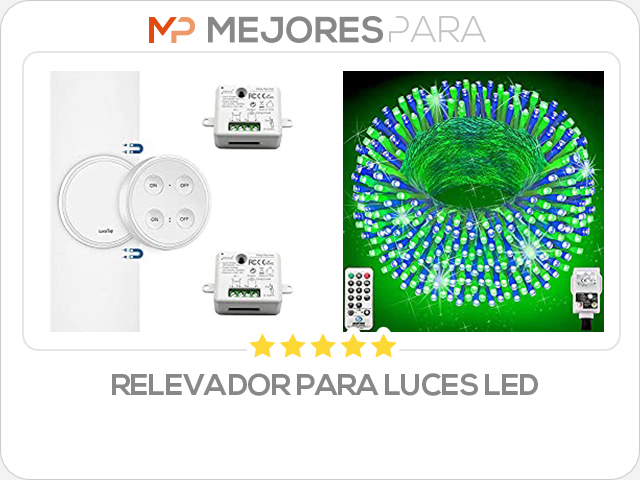 relevador para luces led