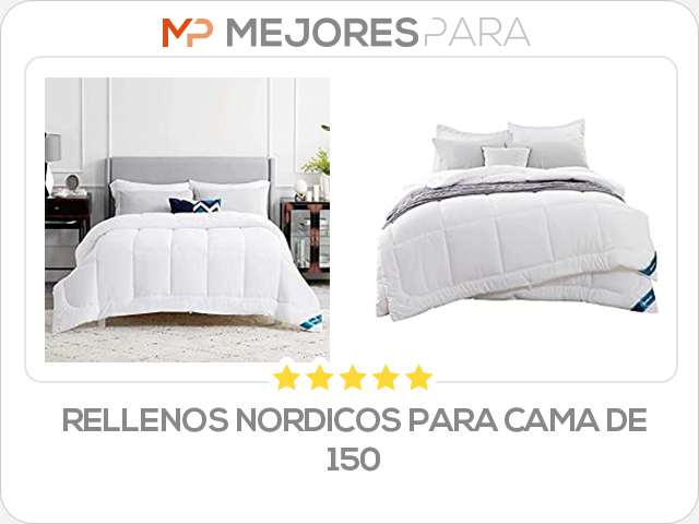 rellenos nordicos para cama de 150