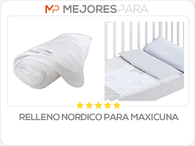 relleno nordico para maxicuna