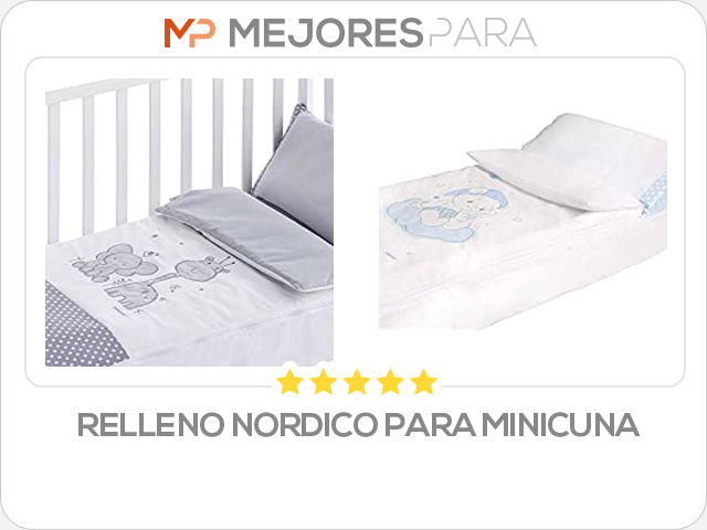 relleno nordico para minicuna