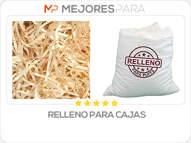 relleno para cajas