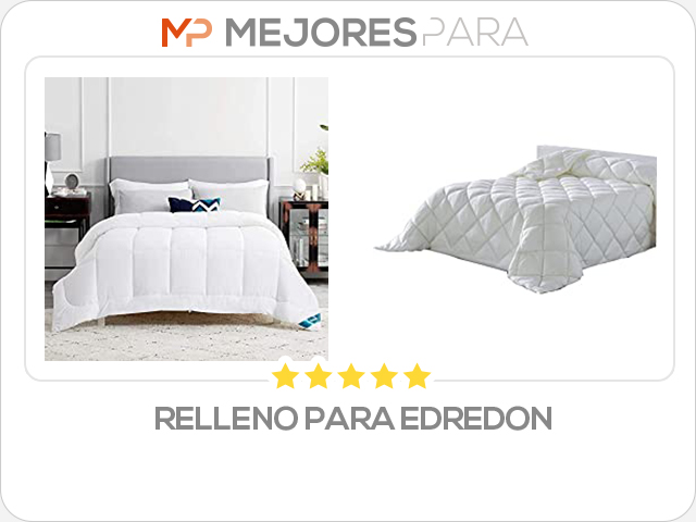 relleno para edredon