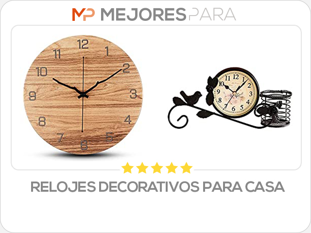 relojes decorativos para casa