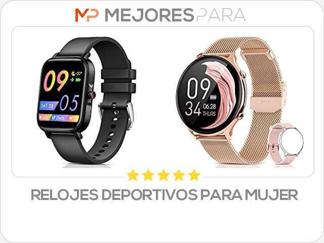 relojes deportivos para mujer