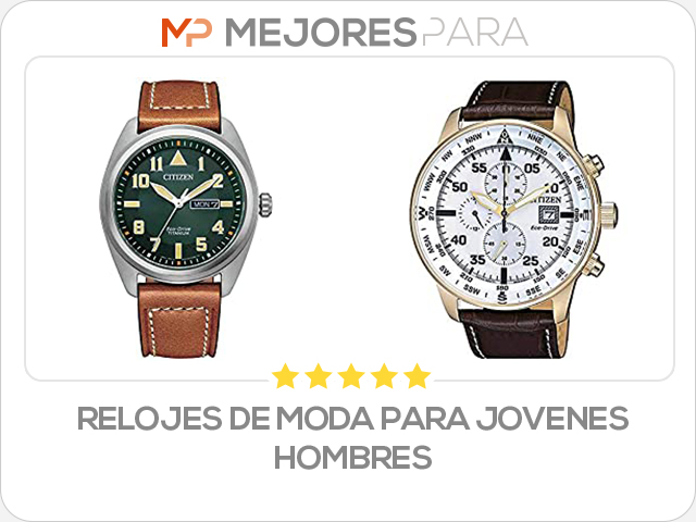 relojes de moda para jovenes hombres