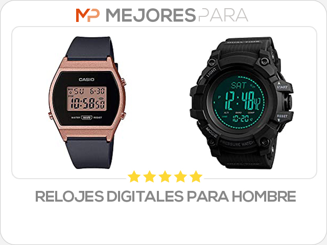 relojes digitales para hombre