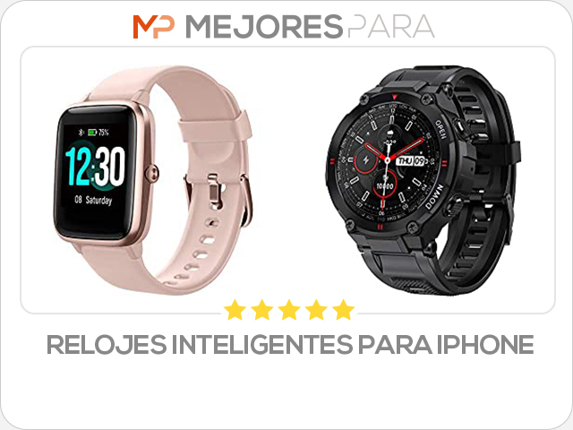 relojes inteligentes para iphone