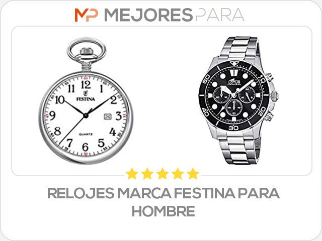 relojes marca festina para hombre