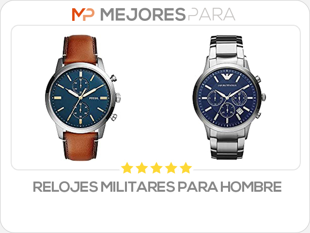 relojes militares para hombre