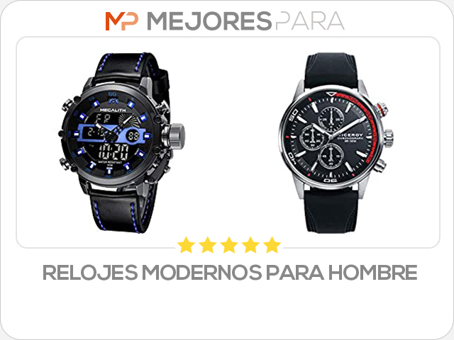 relojes modernos para hombre