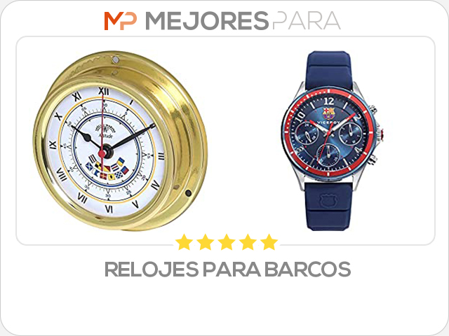 relojes para barcos